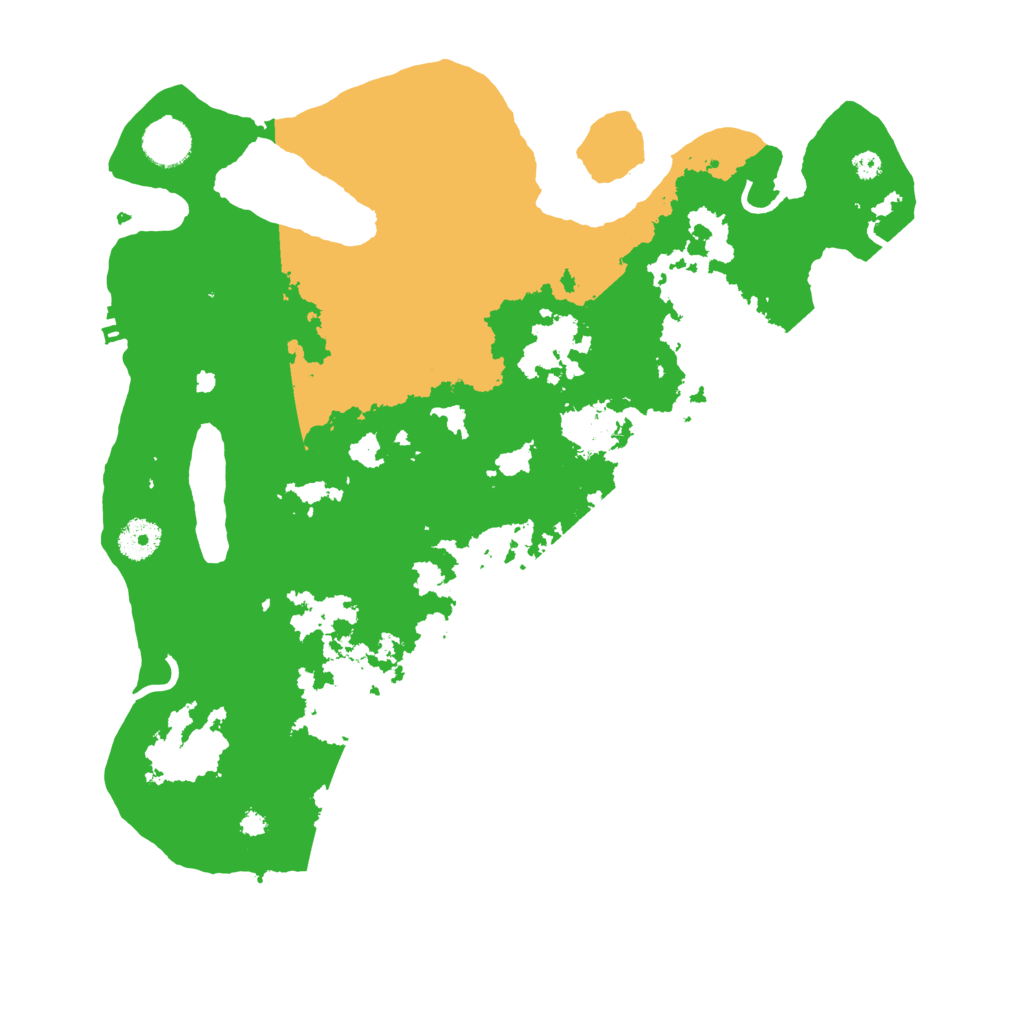 Biome Rust Map: Procedural Map, Size: 3750, Seed: 111