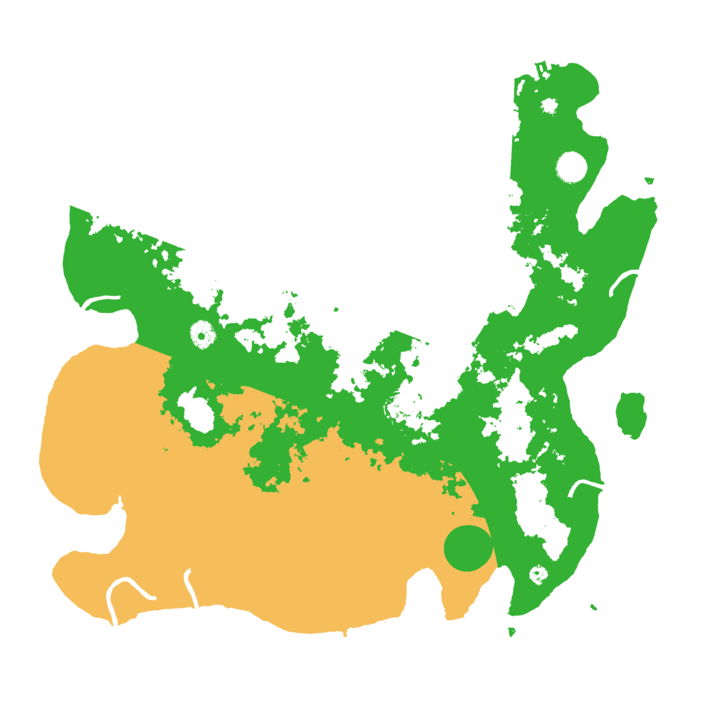 Biome Rust Map: Procedural Map, Size: 4000, Seed: 2098091831