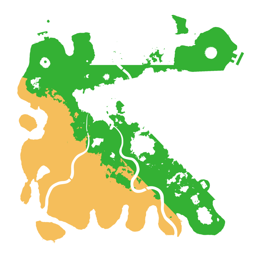 Biome Rust Map: Procedural Map, Size: 3850, Seed: 1603988193