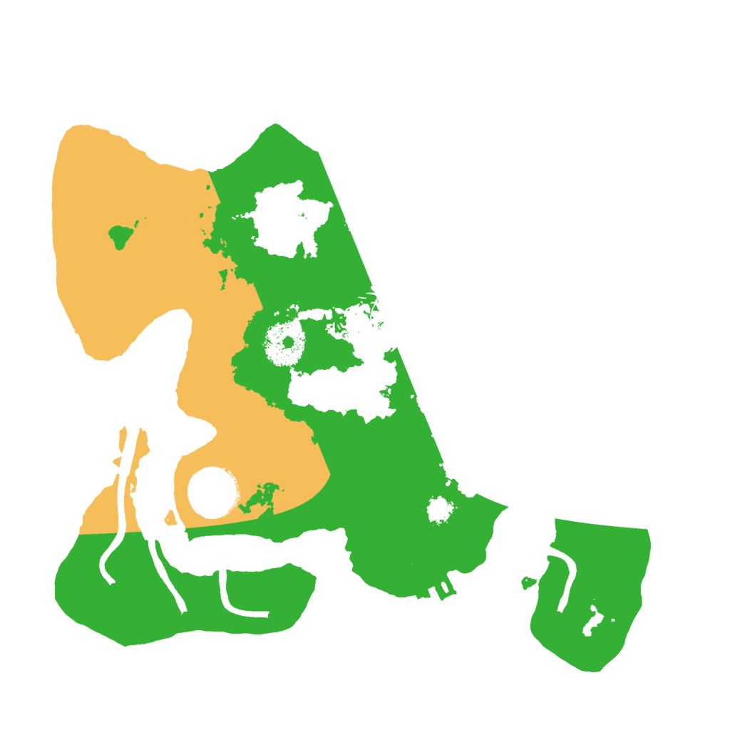 Biome Rust Map: Procedural Map, Size: 2550, Seed: 6465658