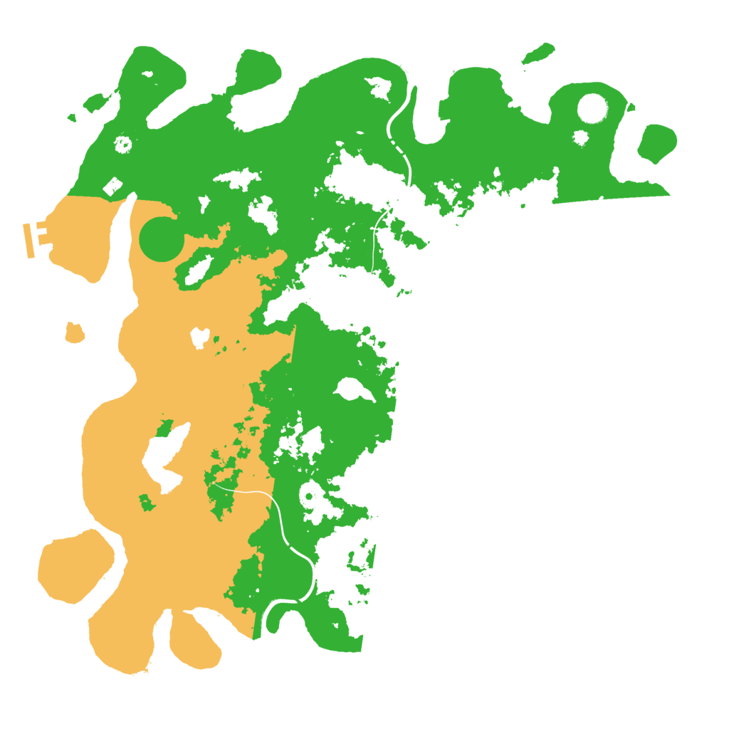 Biome Rust Map: Procedural Map, Size: 4250, Seed: 45618489