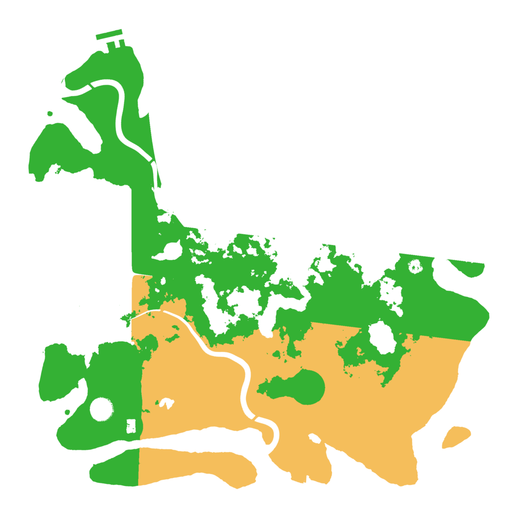 Biome Rust Map: Procedural Map, Size: 4000, Seed: 942304