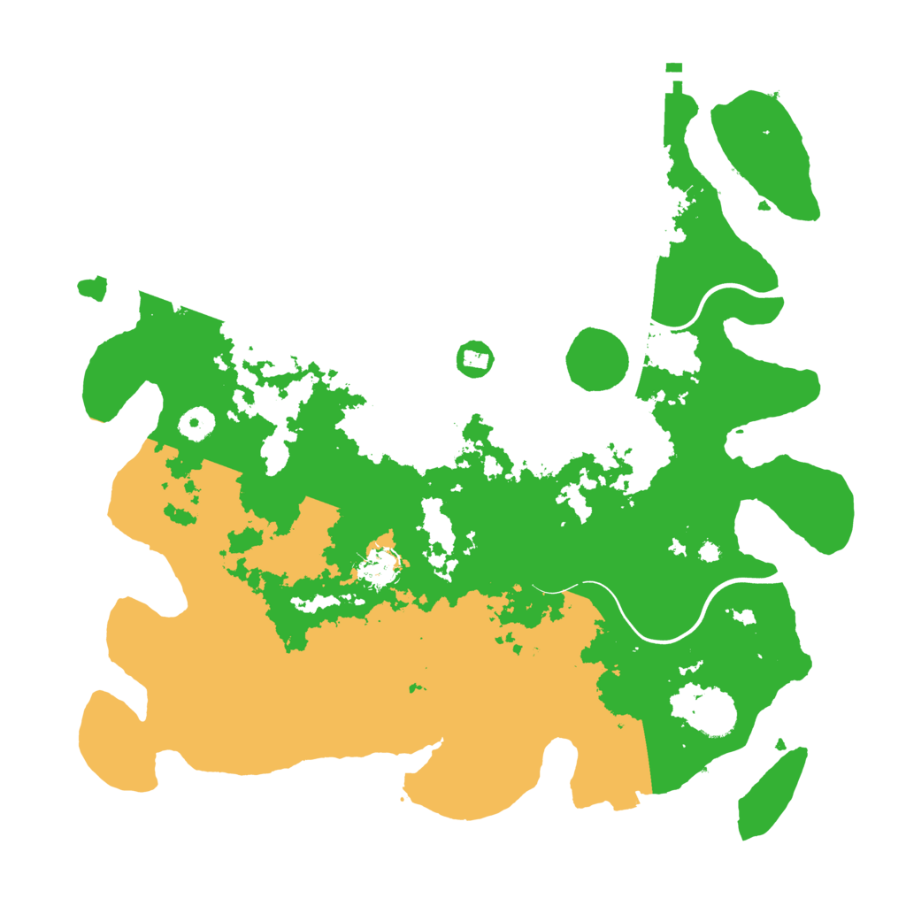 Biome Rust Map: Procedural Map, Size: 3950, Seed: 879994621