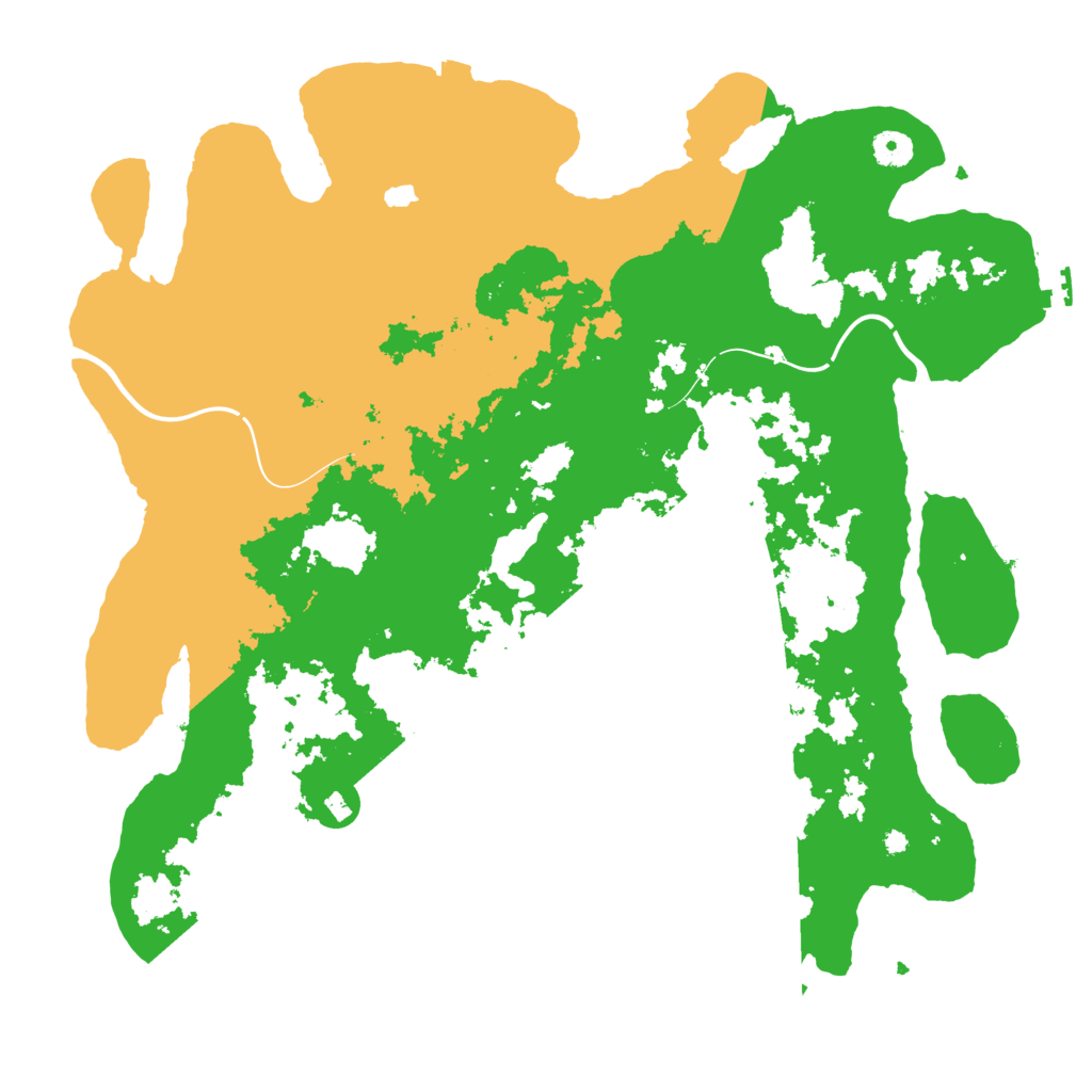 Biome Rust Map: Procedural Map, Size: 4250, Seed: 218152515