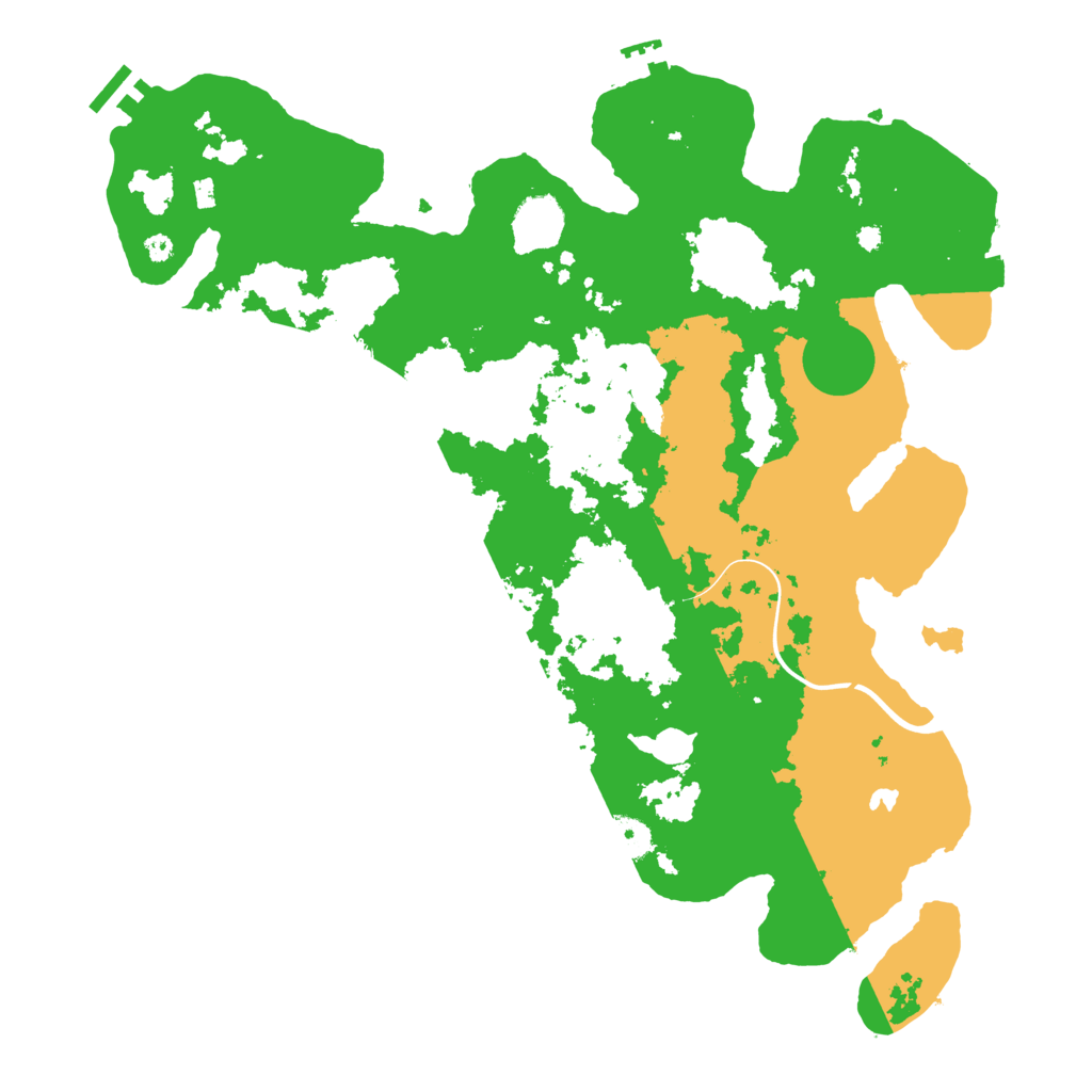 Biome Rust Map: Procedural Map, Size: 4000, Seed: 151948779