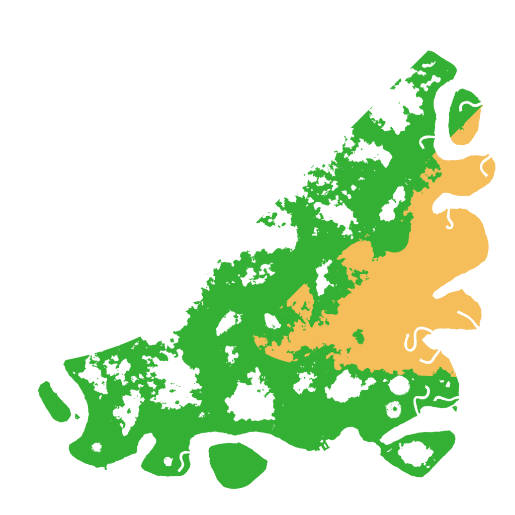 Biome Rust Map: Procedural Map, Size: 4800, Seed: 6124576