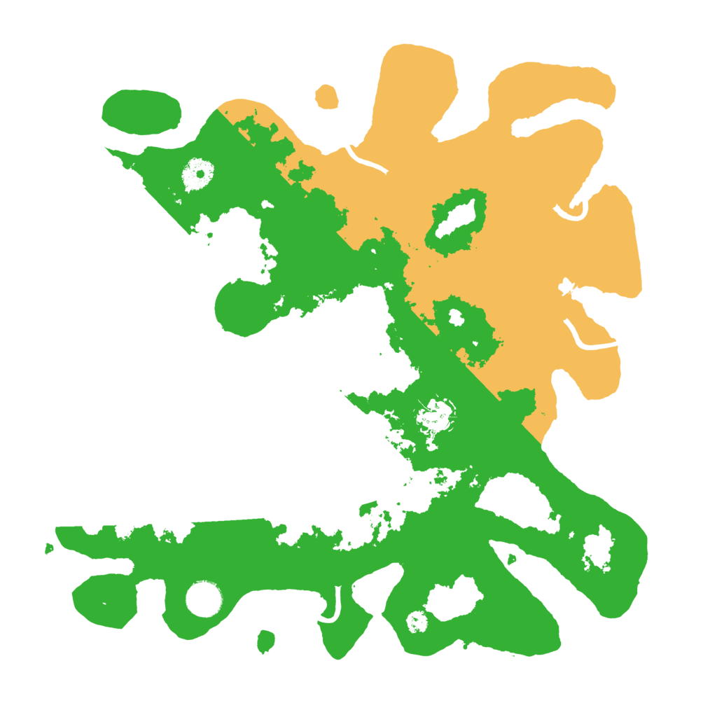 Biome Rust Map: Procedural Map, Size: 3500, Seed: 1827775901