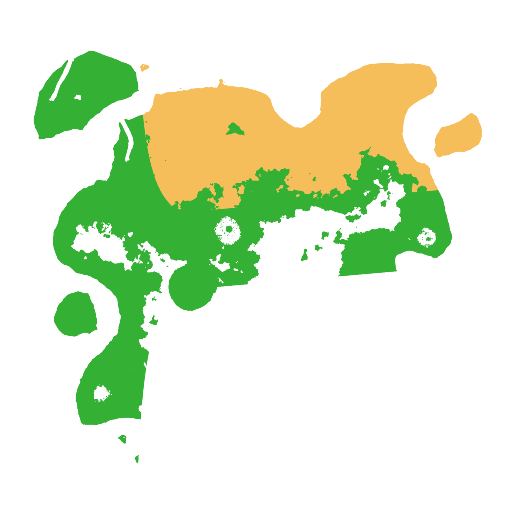 Biome Rust Map: Procedural Map, Size: 3000, Seed: 2040684