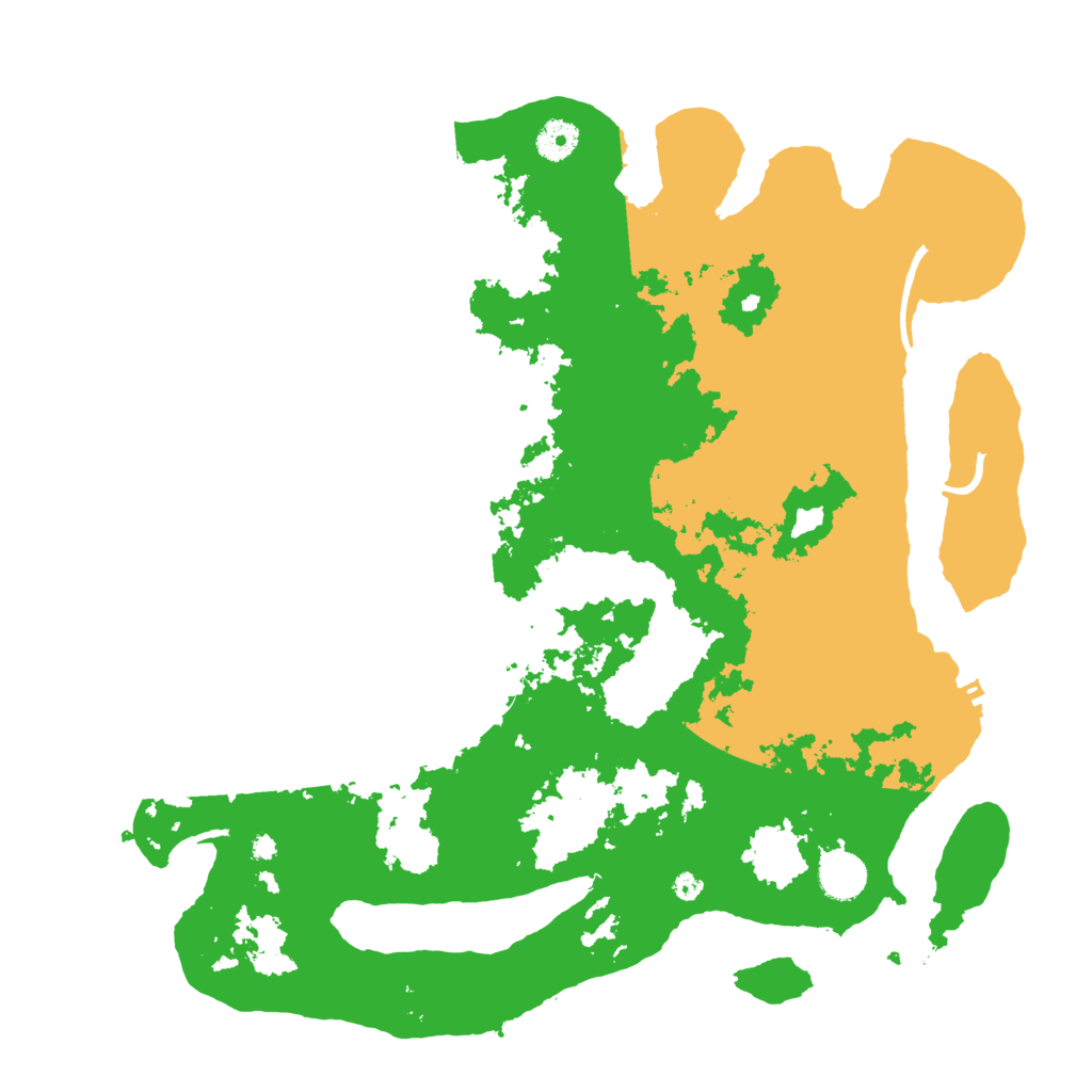 Biome Rust Map: Procedural Map, Size: 4000, Seed: 400030
