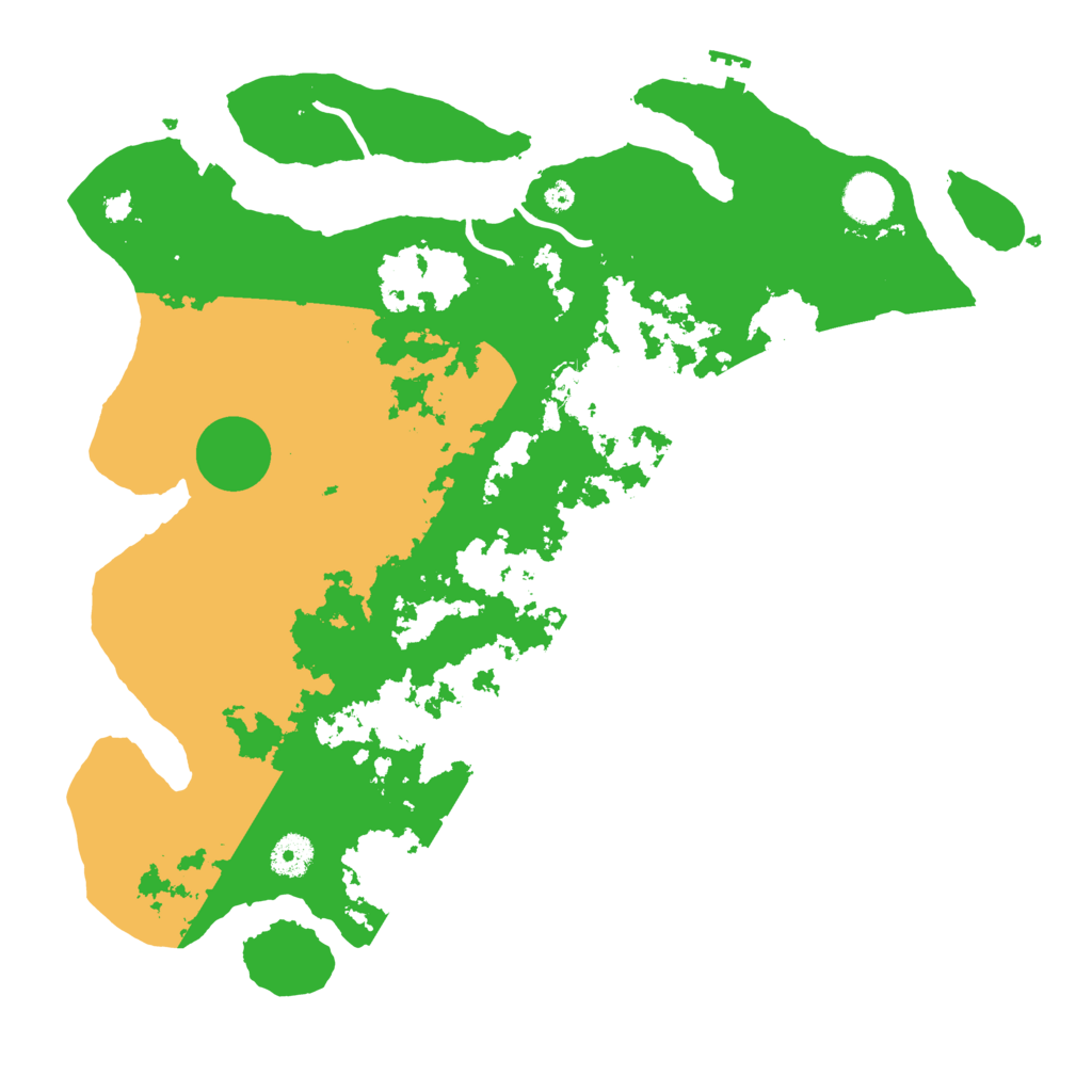 Biome Rust Map: Procedural Map, Size: 3850, Seed: 309025106