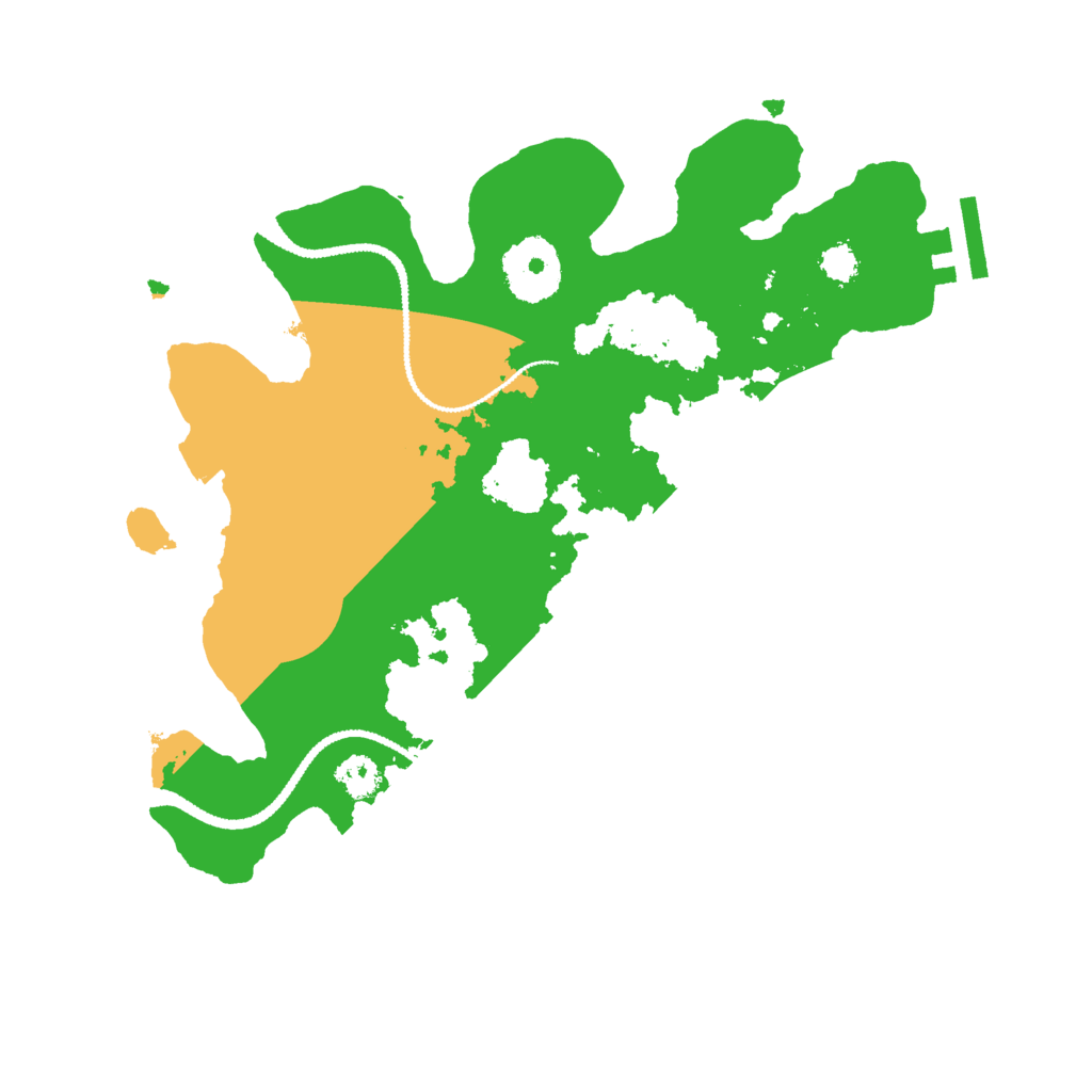Biome Rust Map: Procedural Map, Size: 2700, Seed: 119964779
