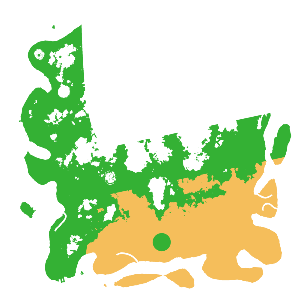 Biome Rust Map: Procedural Map, Size: 4500, Seed: 5054159