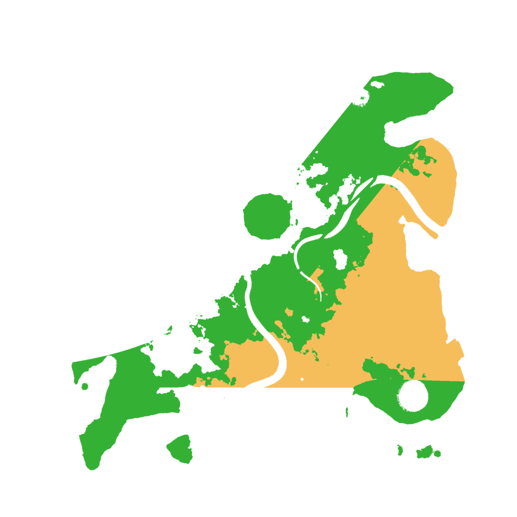 Biome Rust Map: Procedural Map, Size: 3000, Seed: 85