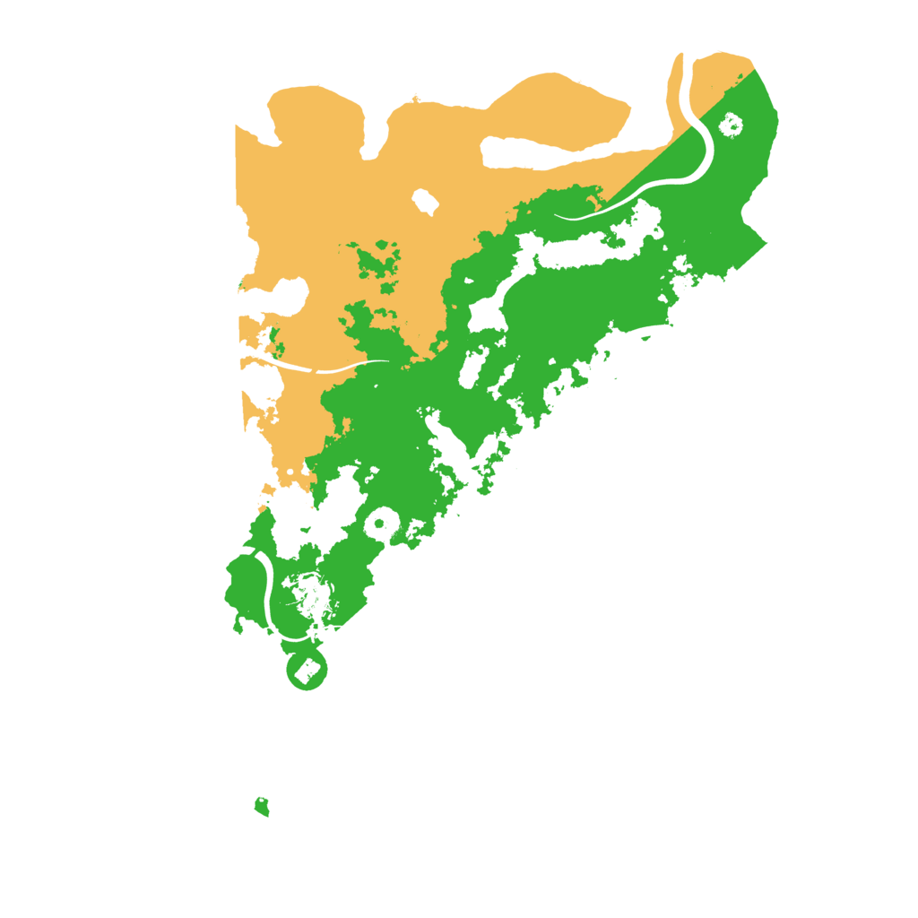 Biome Rust Map: Procedural Map, Size: 4000, Seed: 114