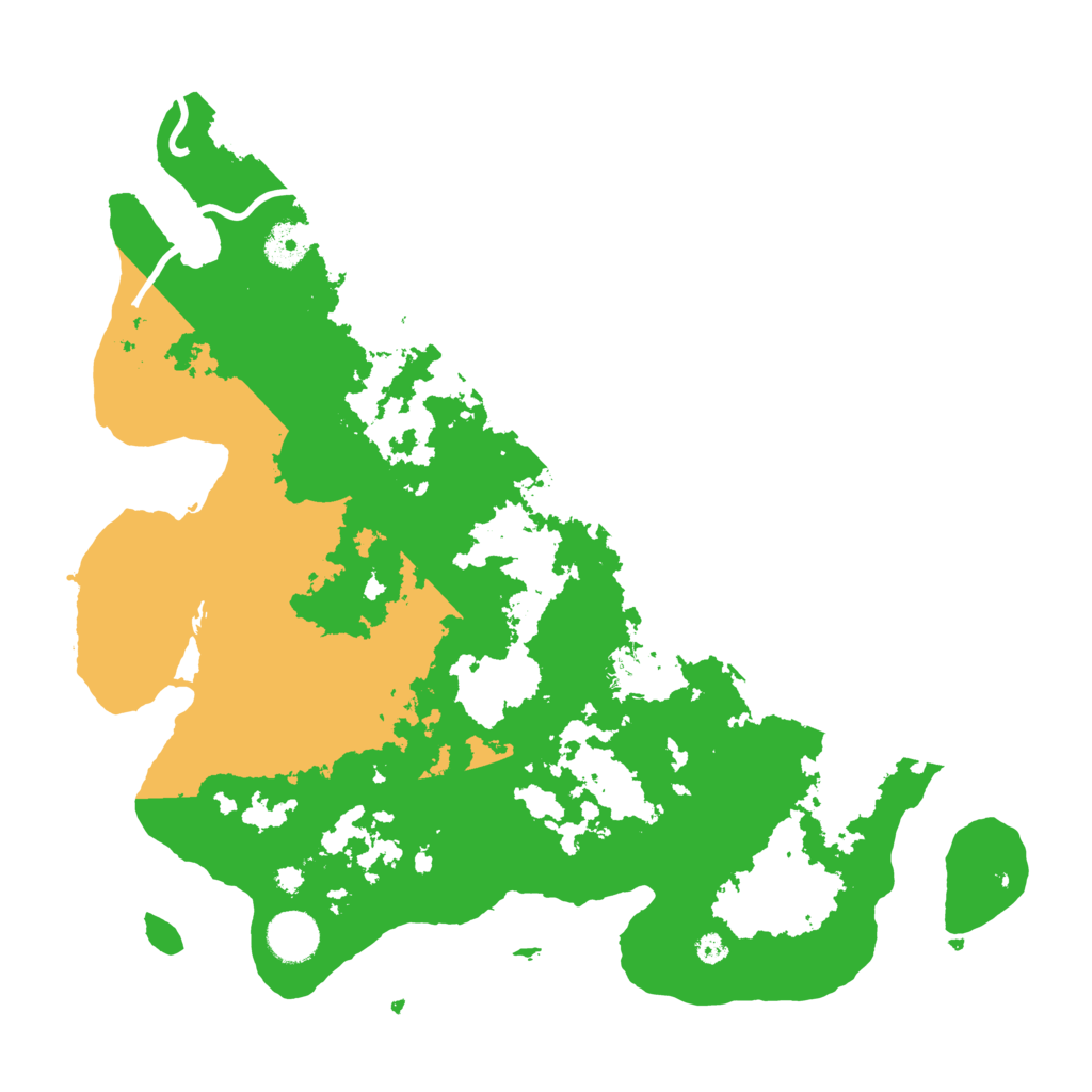 Biome Rust Map: Procedural Map, Size: 3700, Seed: 1623866994