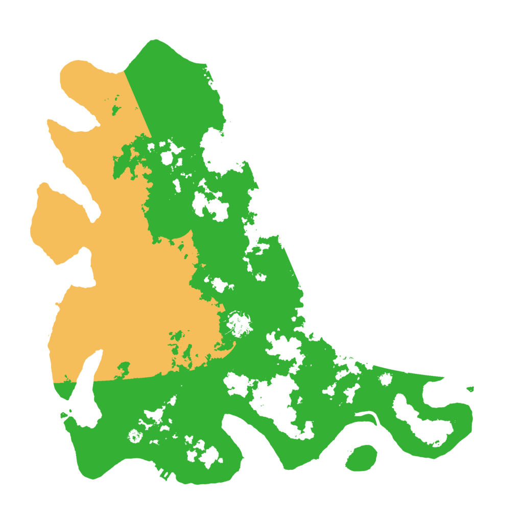 Biome Rust Map: Procedural Map, Size: 3850, Seed: 233797003