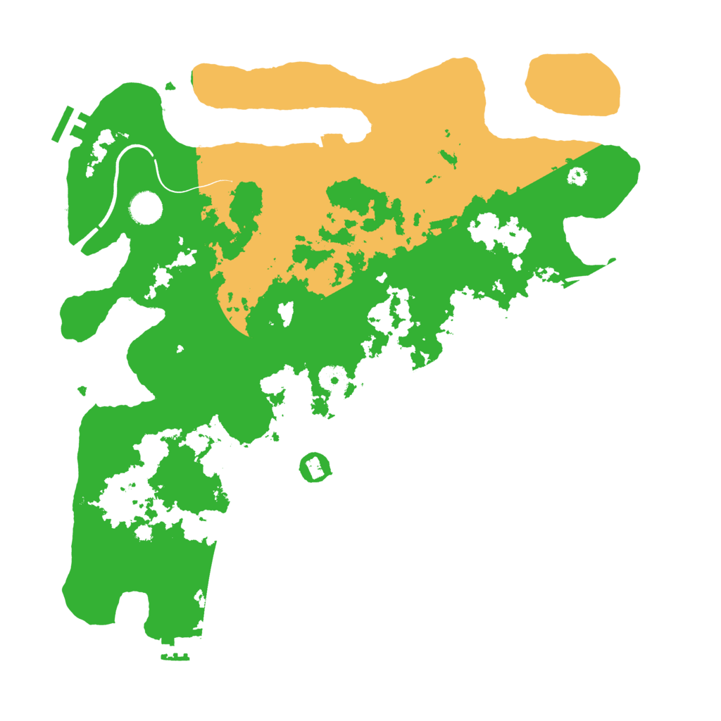 Biome Rust Map: Procedural Map, Size: 3850, Seed: 1185521078