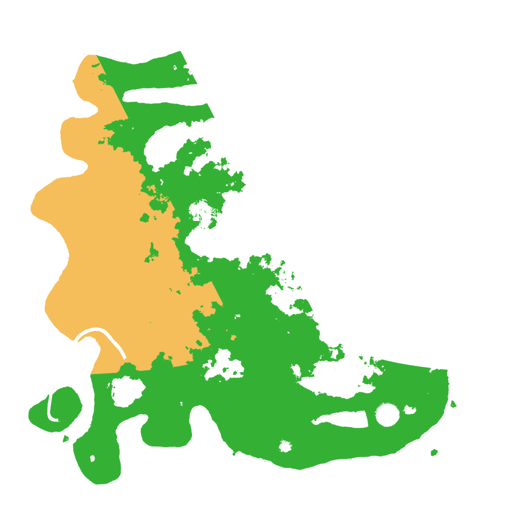 Biome Rust Map: Procedural Map, Size: 3850, Seed: 608070991