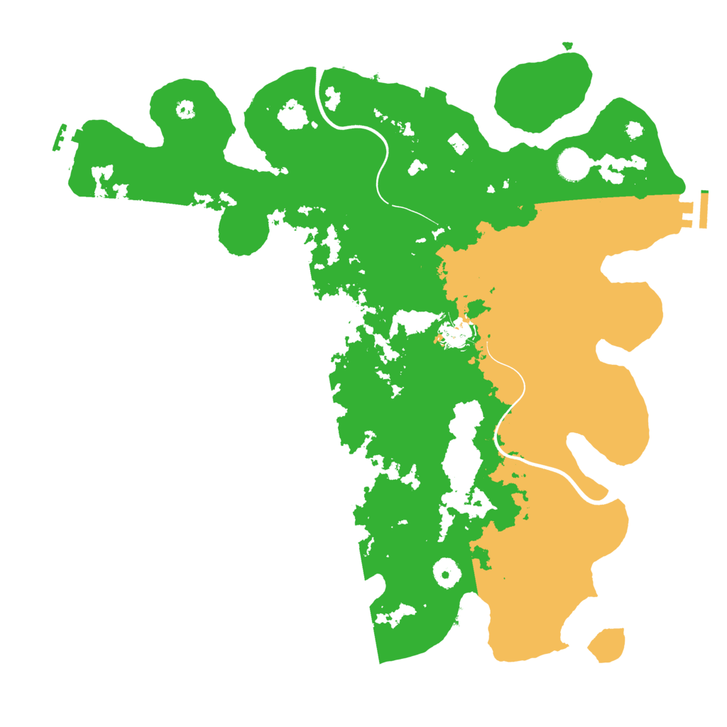 Biome Rust Map: Procedural Map, Size: 3850, Seed: 1347970510