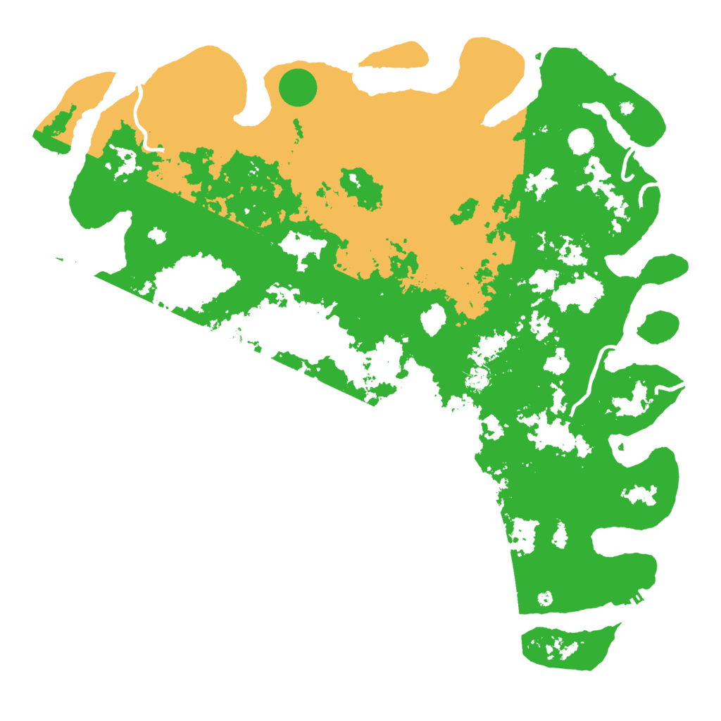 Biome Rust Map: Procedural Map, Size: 5000, Seed: 1933422684