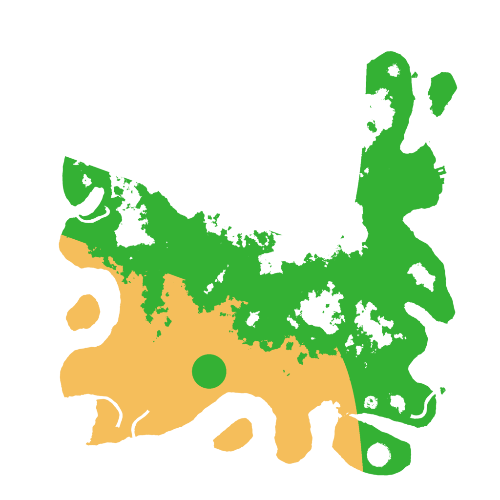 Biome Rust Map: Procedural Map, Size: 3850, Seed: 265651698