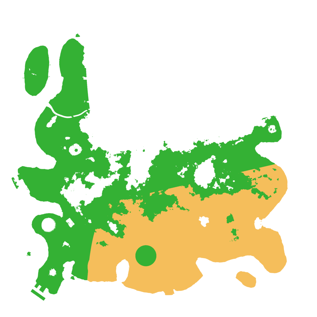 Biome Rust Map: Procedural Map, Size: 4000, Seed: 1946223346