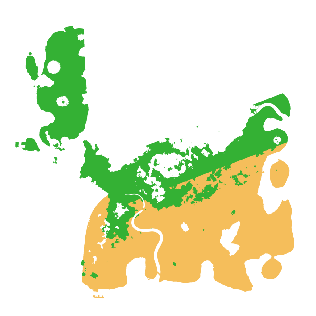 Biome Rust Map: Procedural Map, Size: 4250, Seed: 599137696
