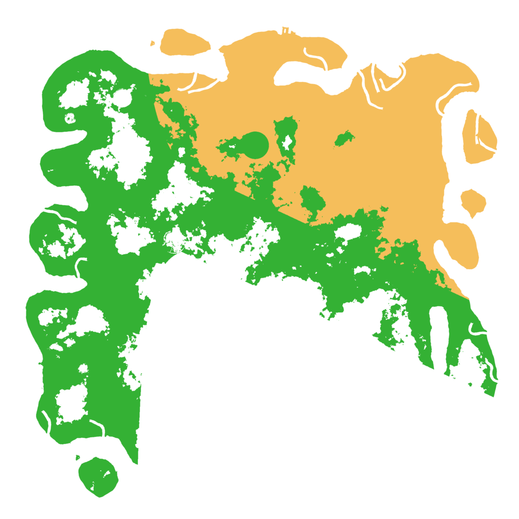 Biome Rust Map: Procedural Map, Size: 5000, Seed: 1913430200