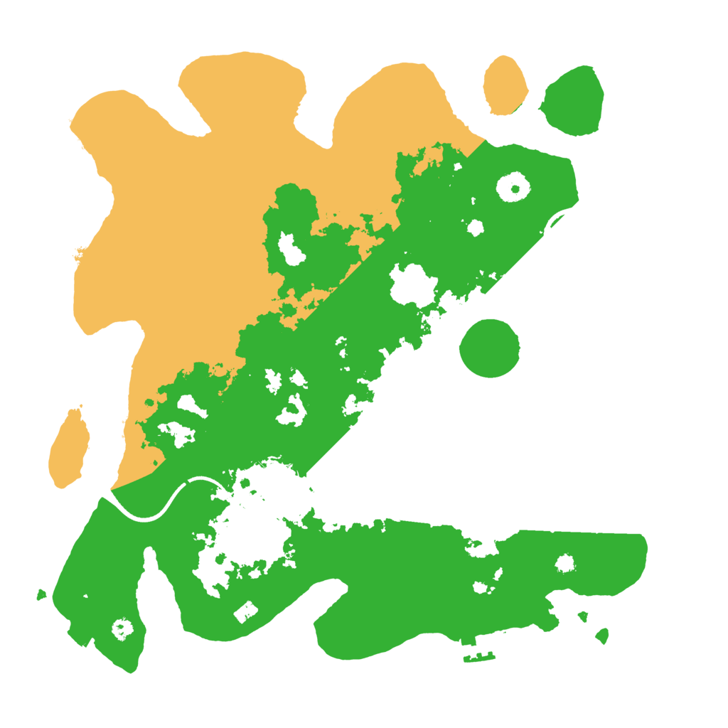 Biome Rust Map: Procedural Map, Size: 3500, Seed: 1767672339