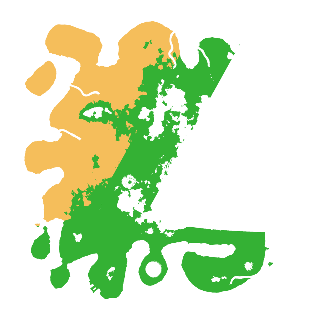 Biome Rust Map: Procedural Map, Size: 3500, Seed: 1178777579
