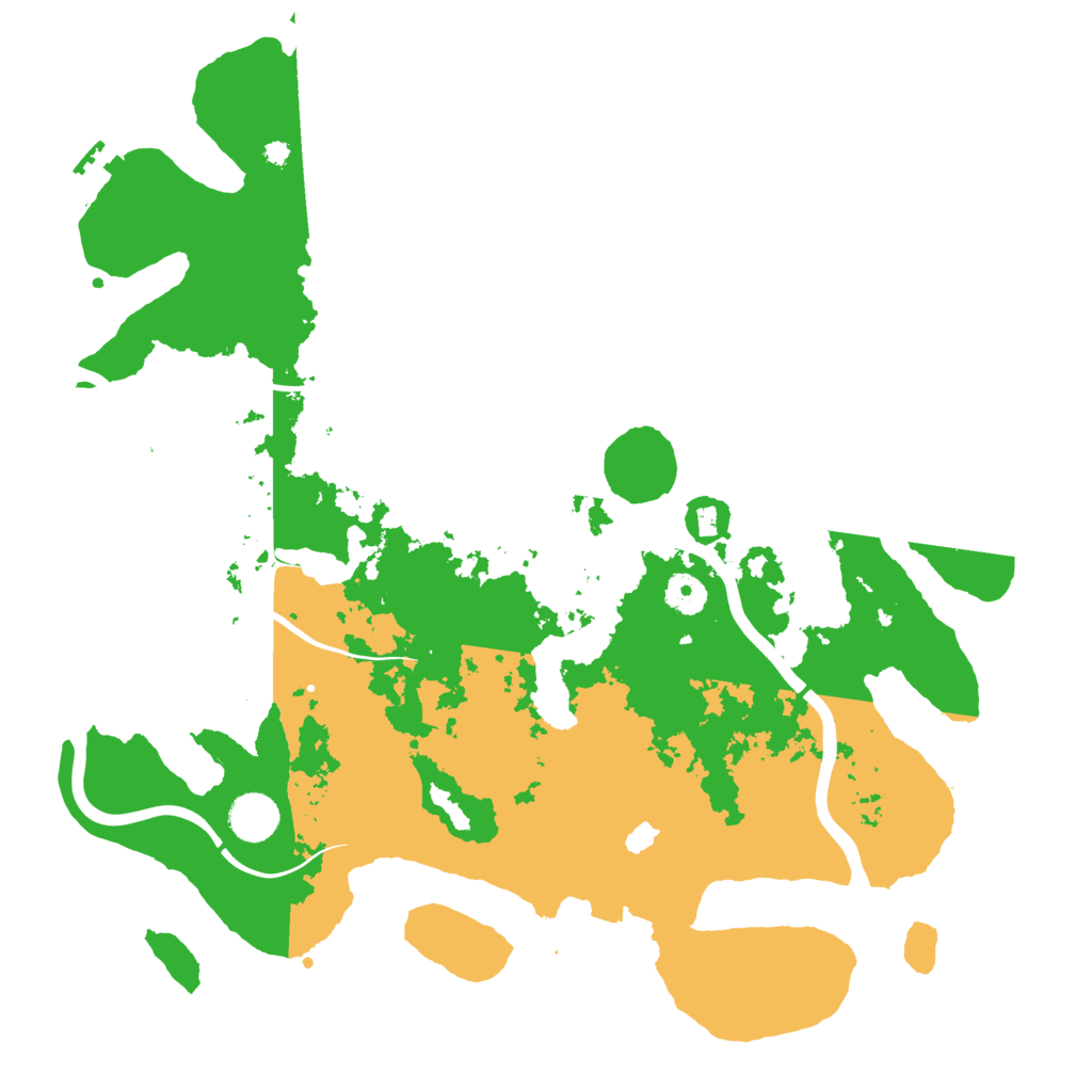 Biome Rust Map: Procedural Map, Size: 4000, Seed: 457613075