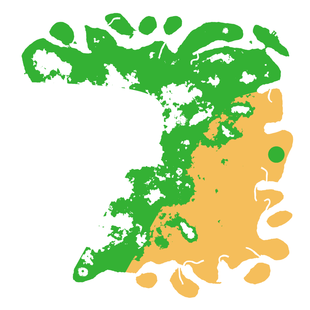 Biome Rust Map: Procedural Map, Size: 5000, Seed: 2005202918
