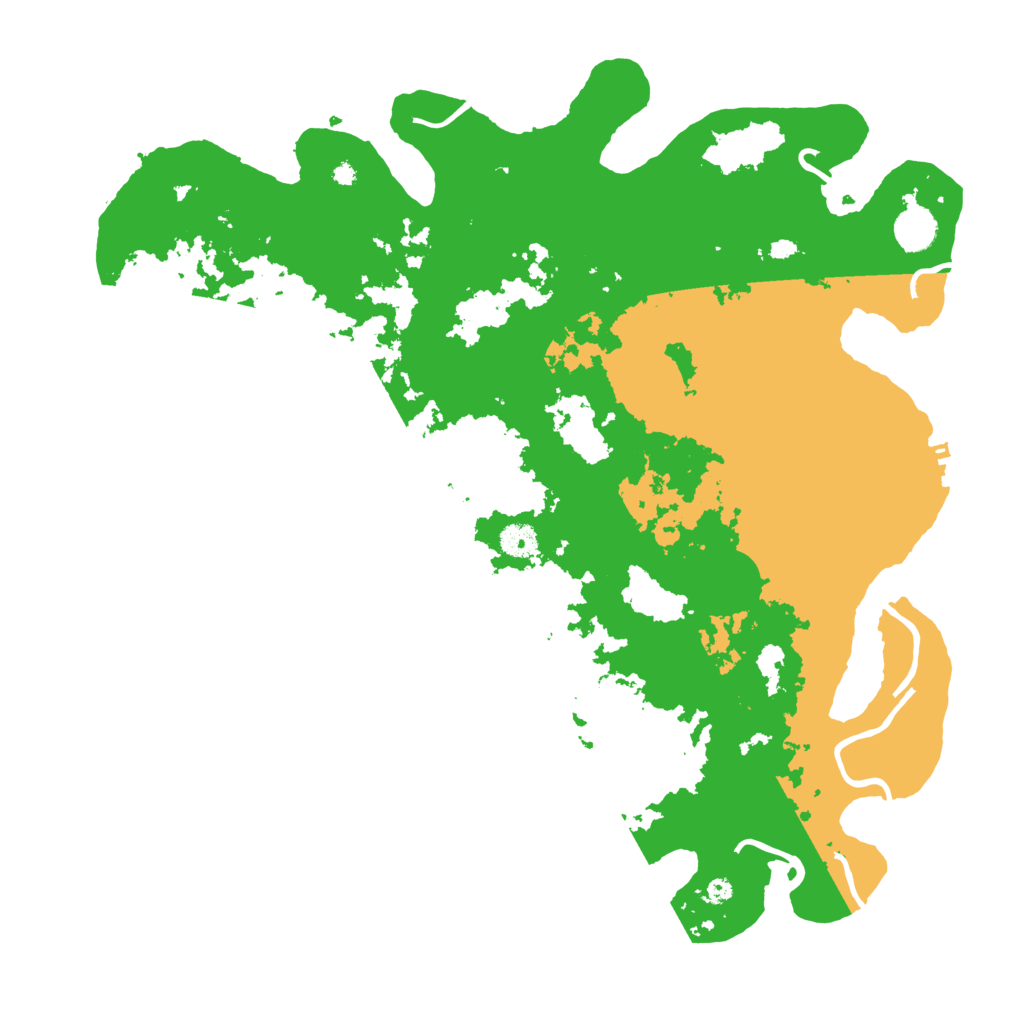 Biome Rust Map: Procedural Map, Size: 4250, Seed: 337472046