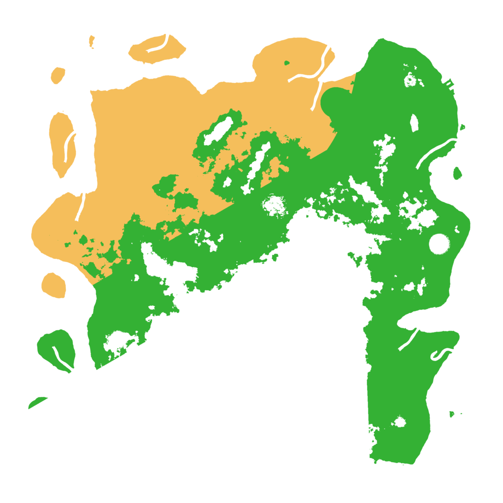Biome Rust Map: Procedural Map, Size: 4300, Seed: 337024145