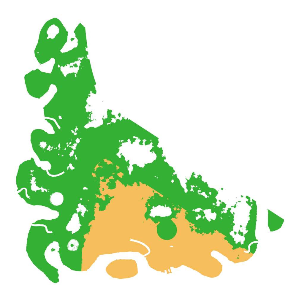 Biome Rust Map: Procedural Map, Size: 4000, Seed: 3021117