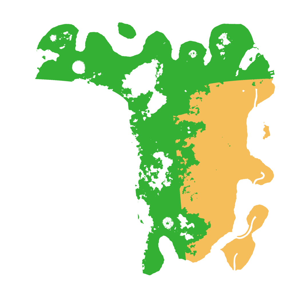 Biome Rust Map: Procedural Map, Size: 4000, Seed: 529093587