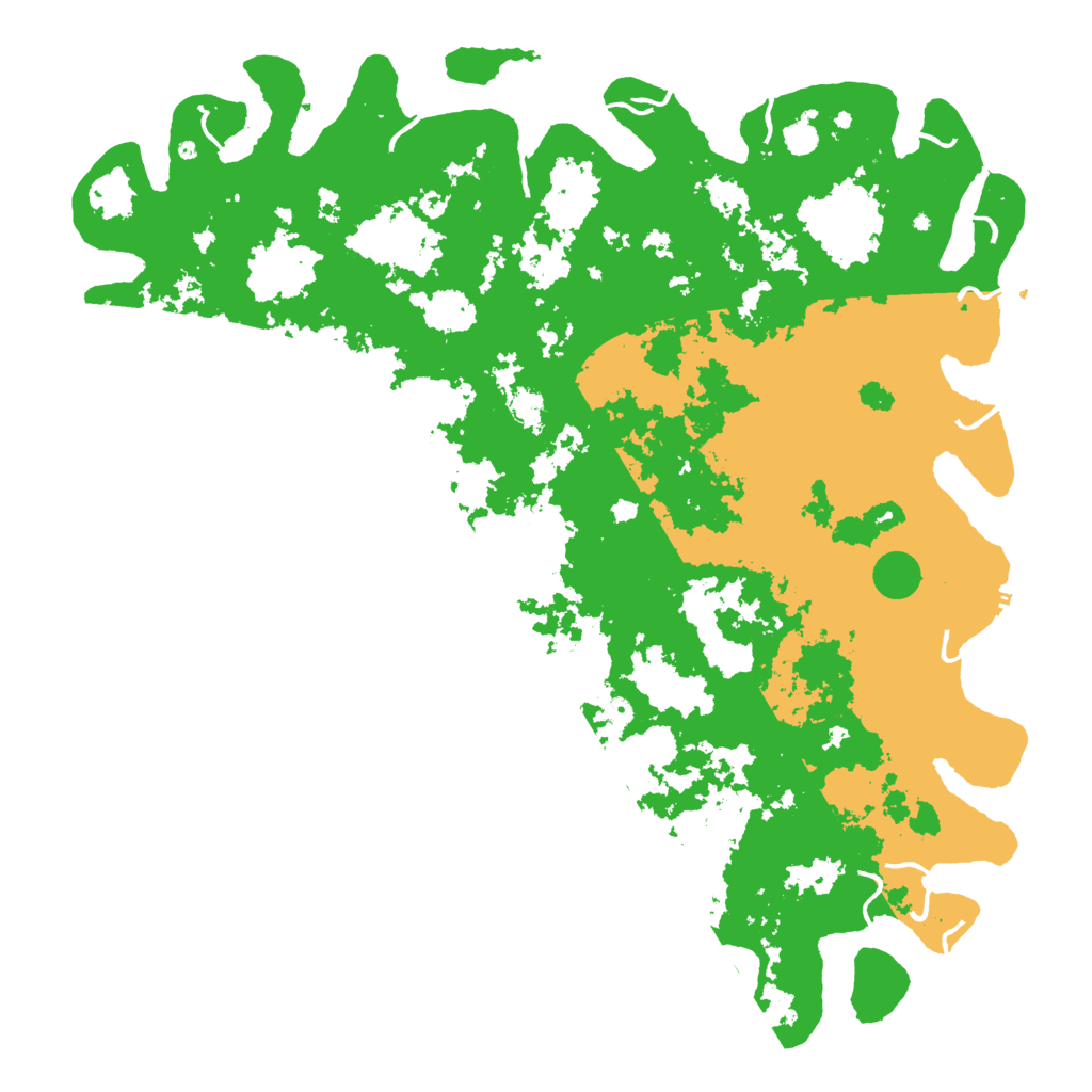 Biome Rust Map: Procedural Map, Size: 6000, Seed: 250959