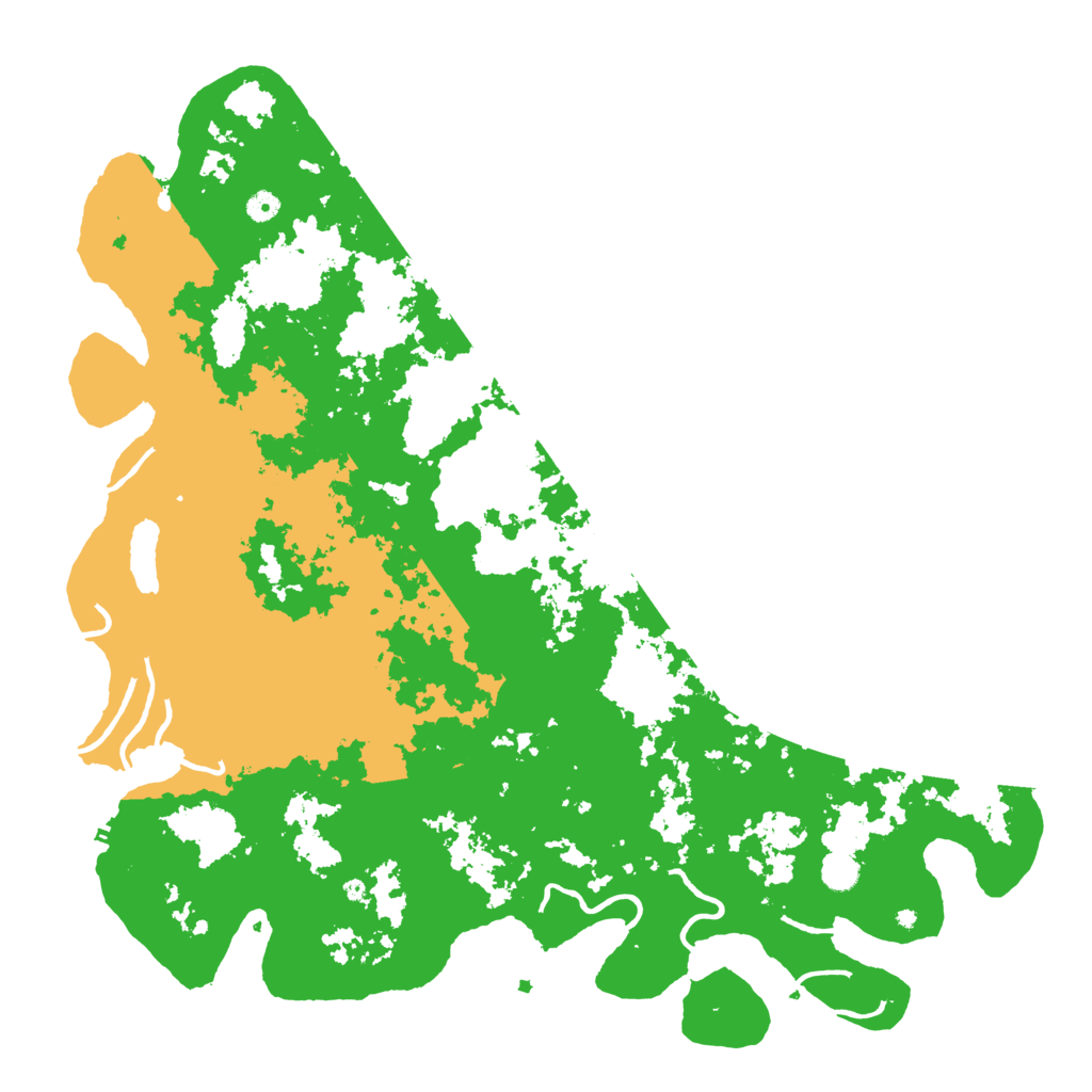 Biome Rust Map: Procedural Map, Size: 5250, Seed: 78493