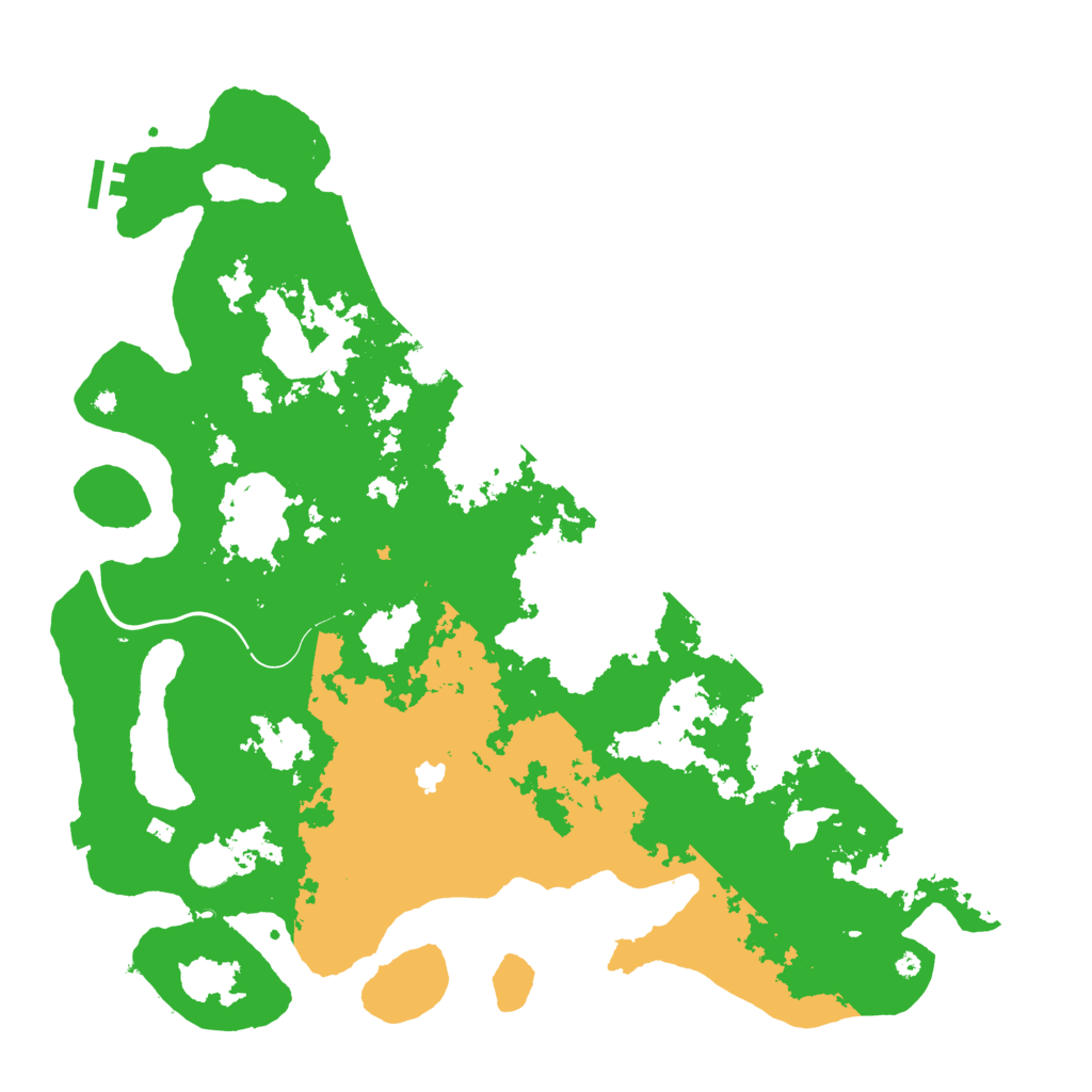 Biome Rust Map: Procedural Map, Size: 4500, Seed: 1470814208