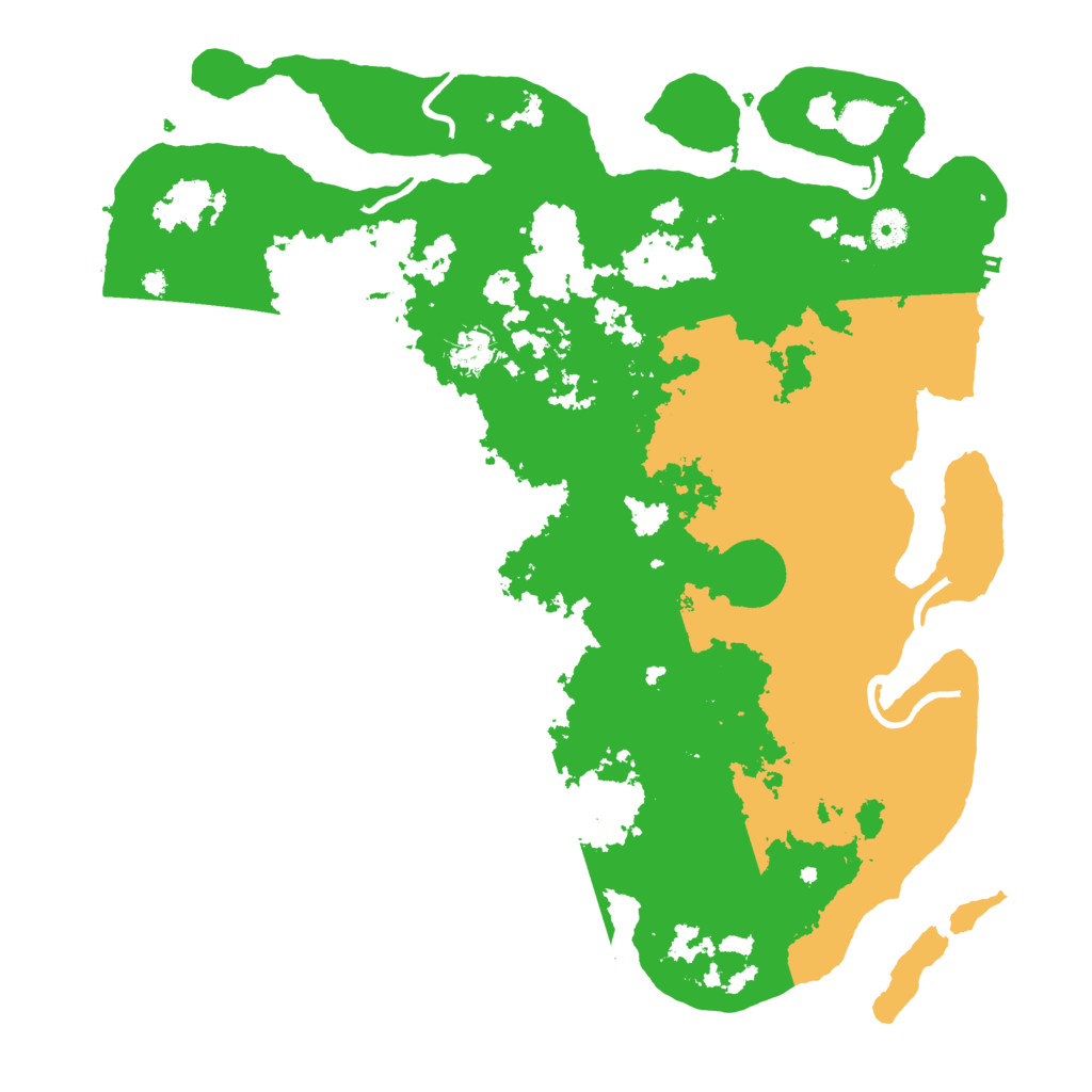 Biome Rust Map: Procedural Map, Size: 4250, Seed: 20220411