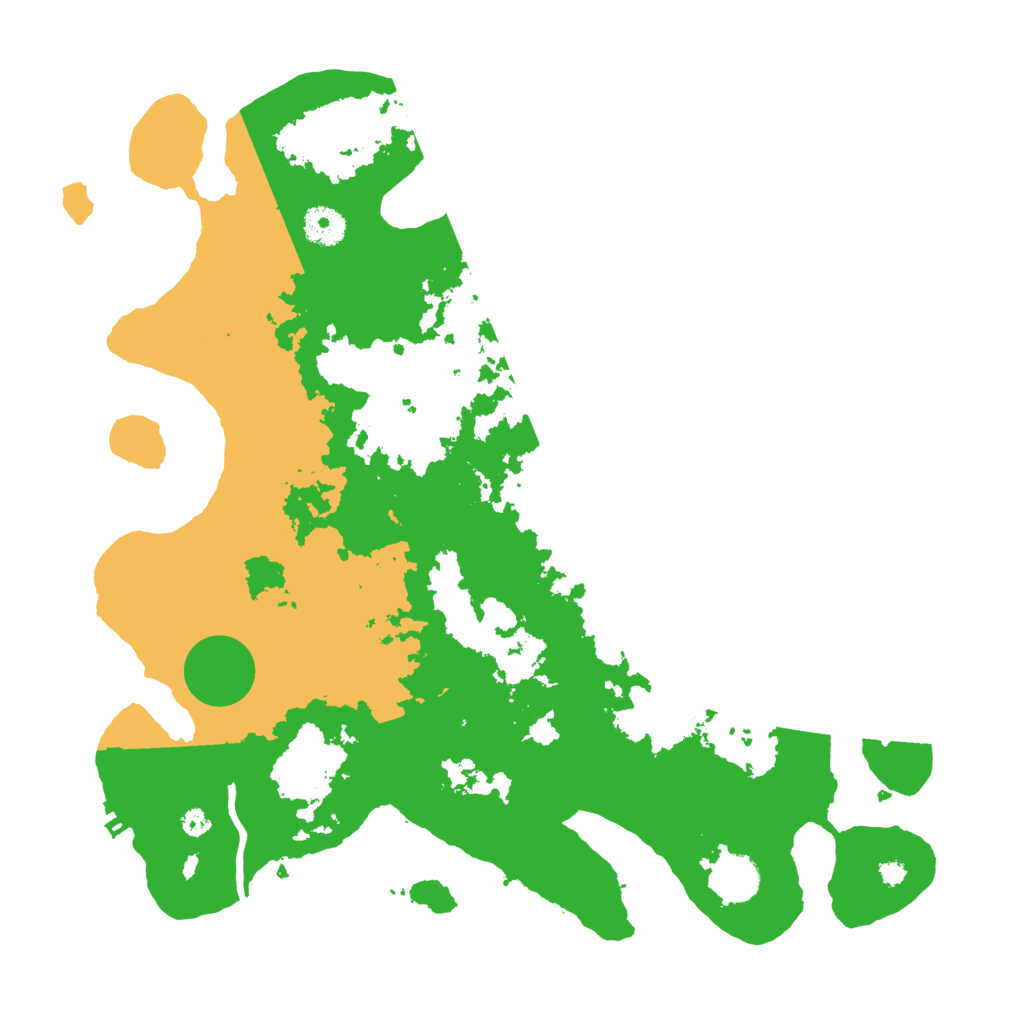 Biome Rust Map: Procedural Map, Size: 3800, Seed: 8454481