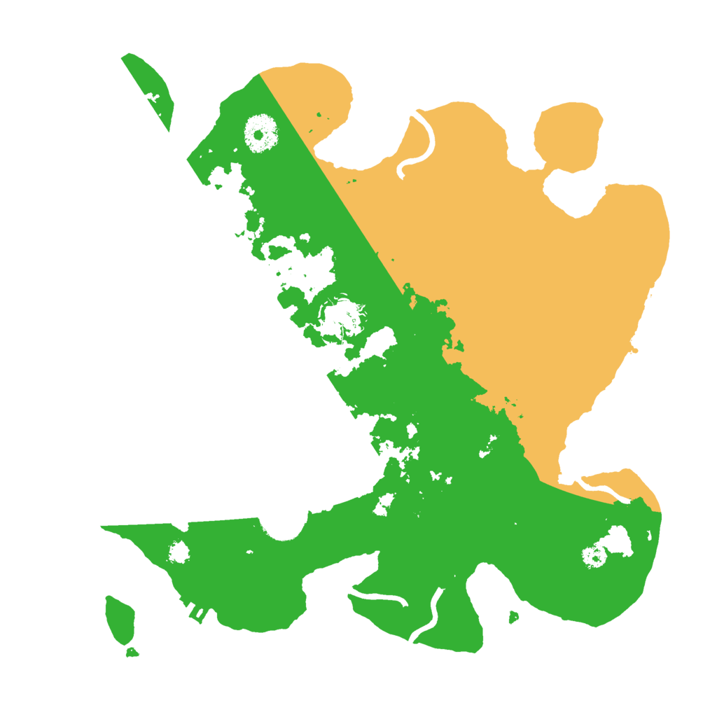Biome Rust Map: Procedural Map, Size: 3000, Seed: 279114347