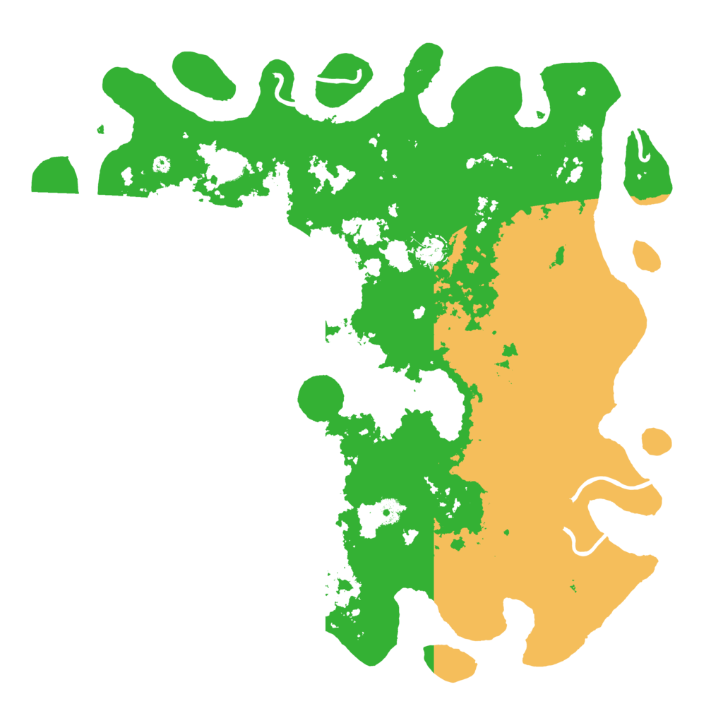 Biome Rust Map: Procedural Map, Size: 4250, Seed: 27552