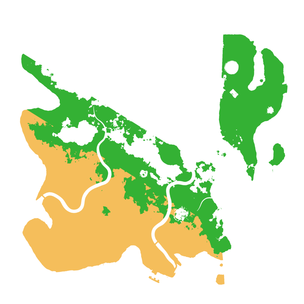 Biome Rust Map: Procedural Map, Size: 3950, Seed: 405667830