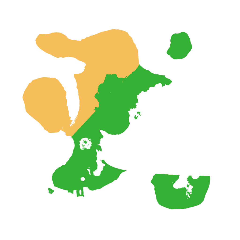 Biome Rust Map: Procedural Map, Size: 2000, Seed: 651969324