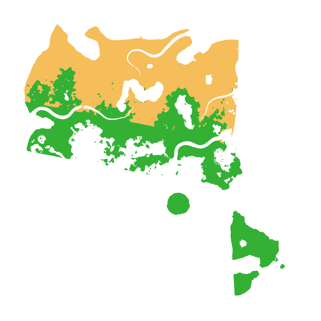 Biome Rust Map: Procedural Map, Size: 4050, Seed: 1779205818