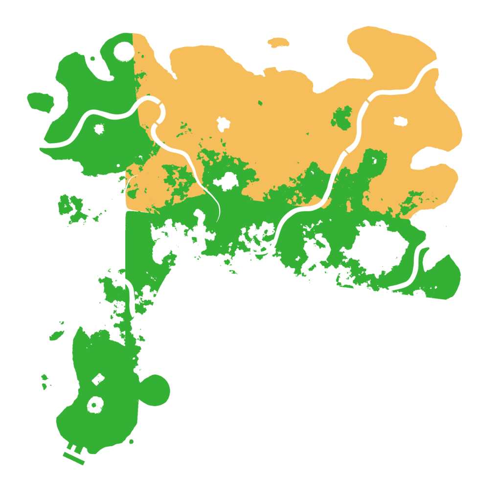 Biome Rust Map: Procedural Map, Size: 4500, Seed: 1078