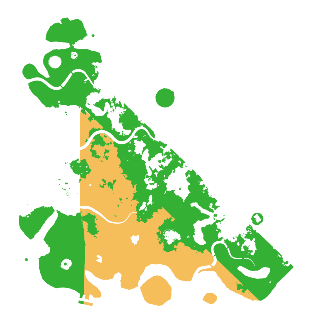 Biome Rust Map: Procedural Map, Size: 4500, Seed: 306