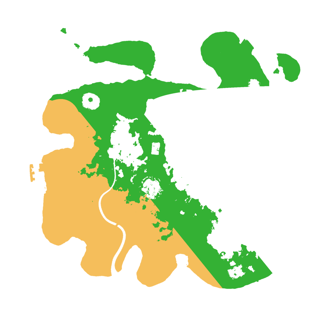 Biome Rust Map: Procedural Map, Size: 2800, Seed: 40