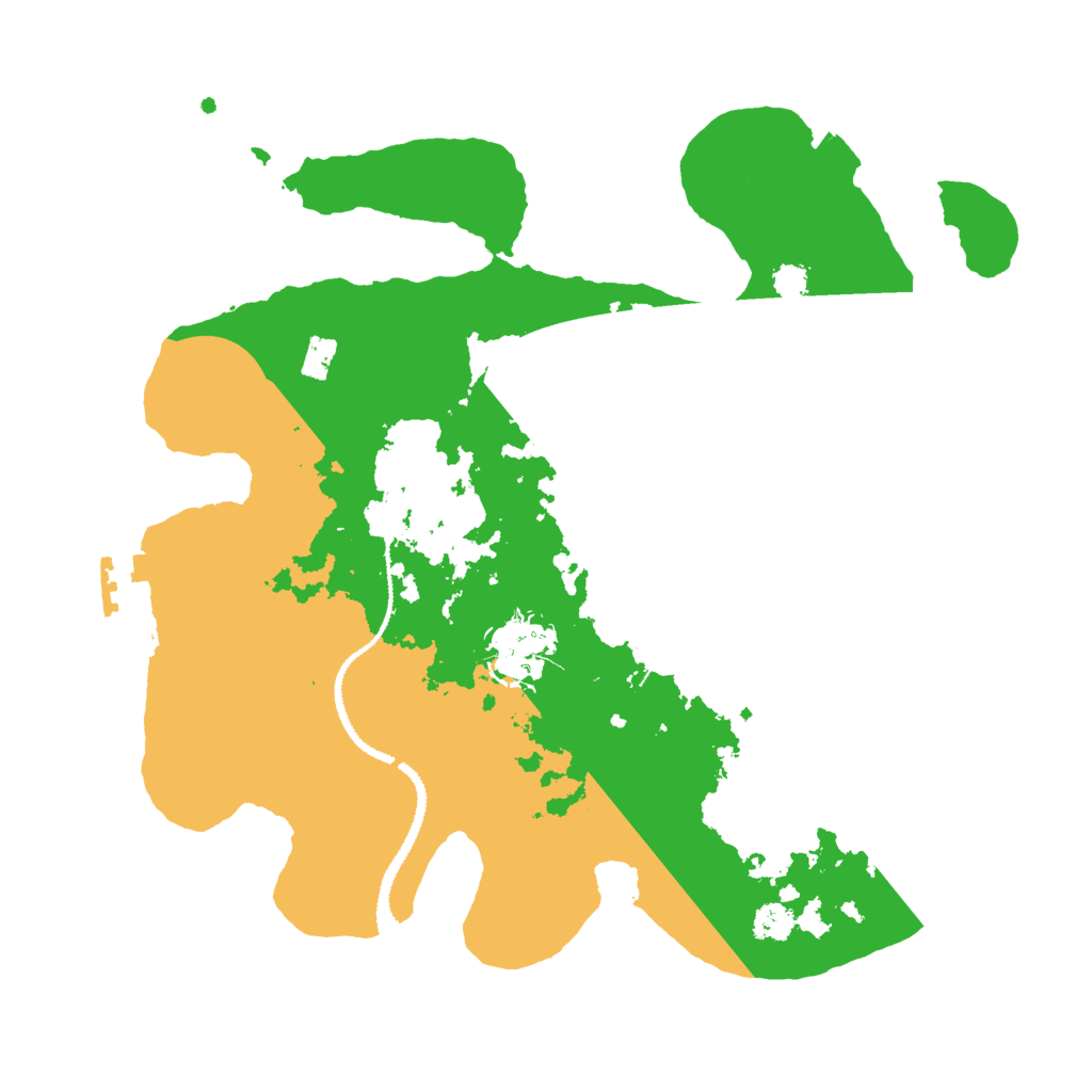 Biome Rust Map: Procedural Map, Size: 2800, Seed: 40